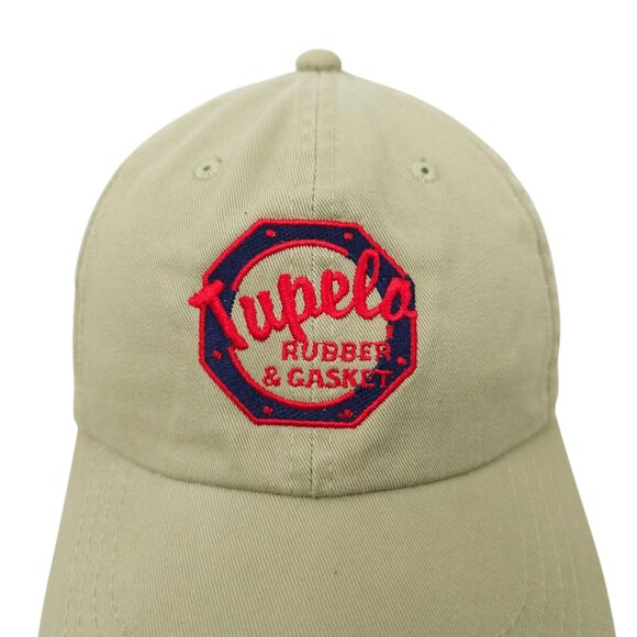 Tupelo Rubber Gasket Strapback Cap Embroidered Cotton Twill Trucker Baseball Hat - Picture 7 of 14